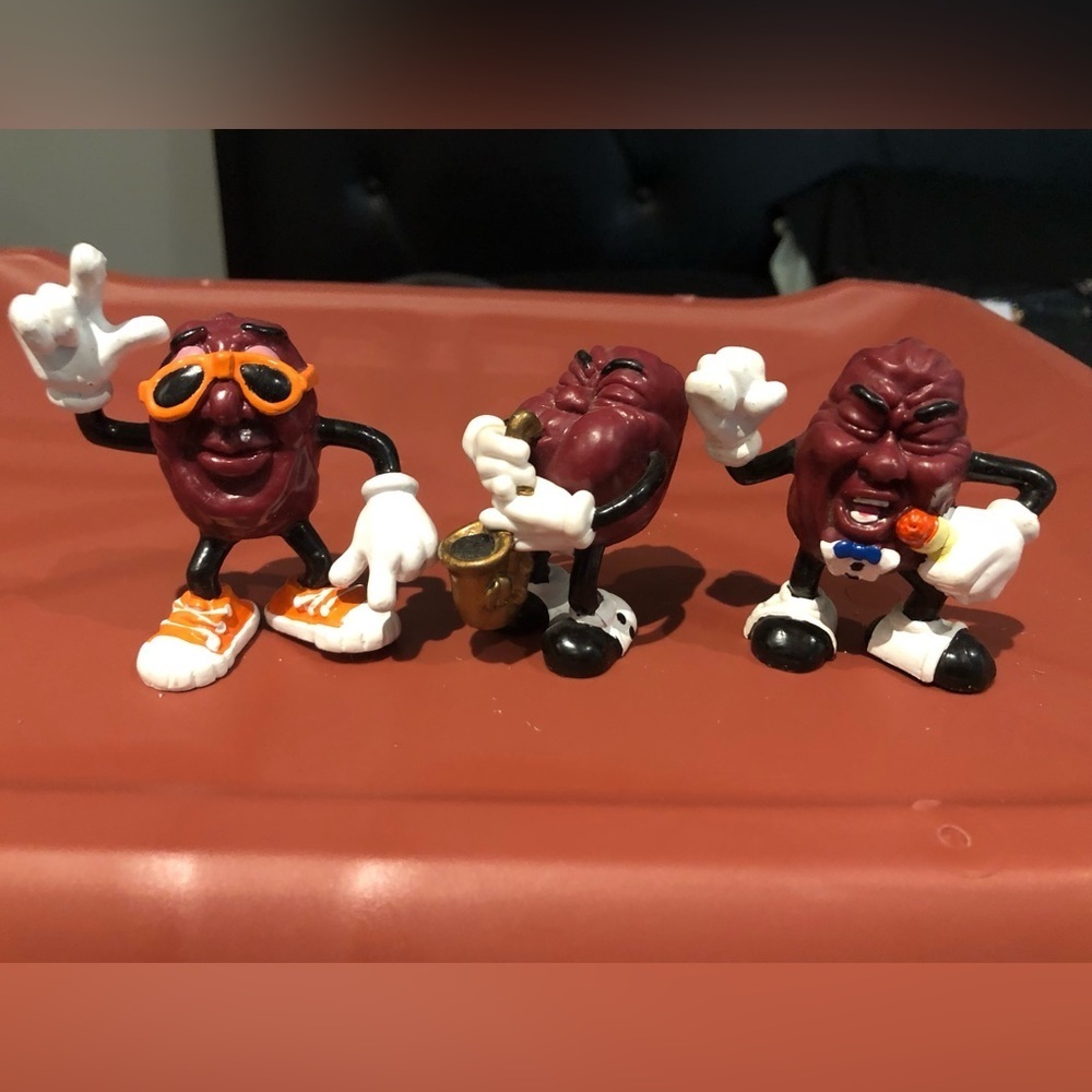 Vintage California Raisins figures